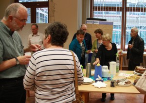 Gespräche am Rande unserer ersten Informationsveranstaltung am 26.5.2013