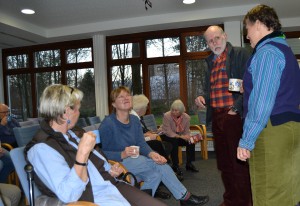 Gespräche in der Pause