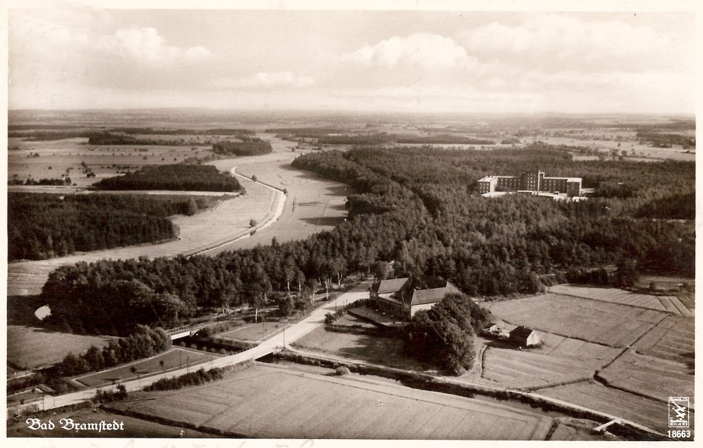 Das 'Haus an den Auen" im Jahr  aufgenommen vom Industriefotographen Klinke & Co in Berlin im Jahr 1942 (Abdruck mit freundlicher Genehmigung von Jan-Uwe Schadendorf)